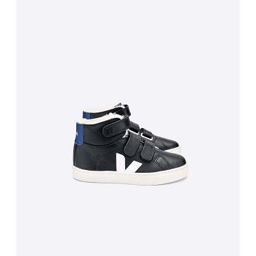 Veja ESPLAR MID FURED CHROMEFREE Kids' High Tops Black | NZ 685RVD